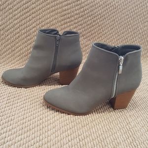 Style & Co Gray Ankle Boots